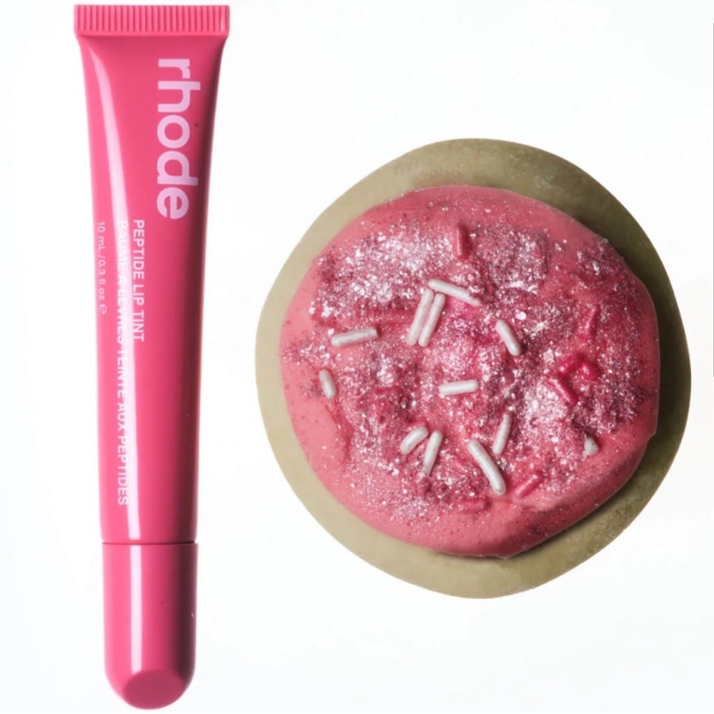 limited edition pink Sugar Cookie Rhode Peptide Lip 🍪💕